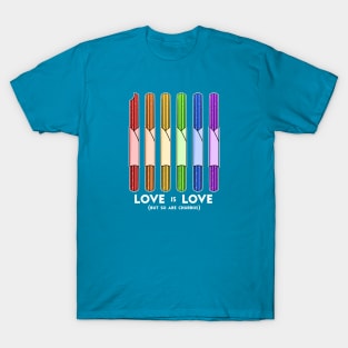 Love Is Love Is Love Is Churros T-Shirt